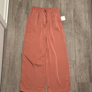 Altar'd State Mauve Wide-Leg Pants